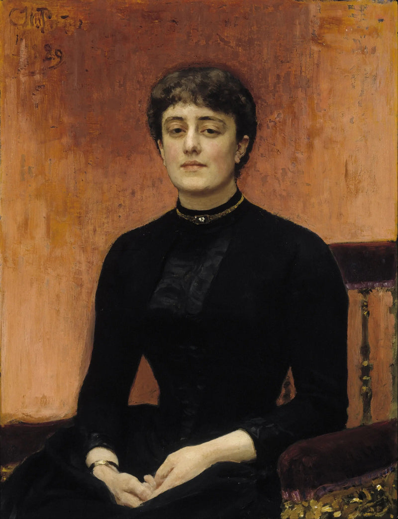 Porträtt av Elizabeta Zvantseva - Ilya Repin