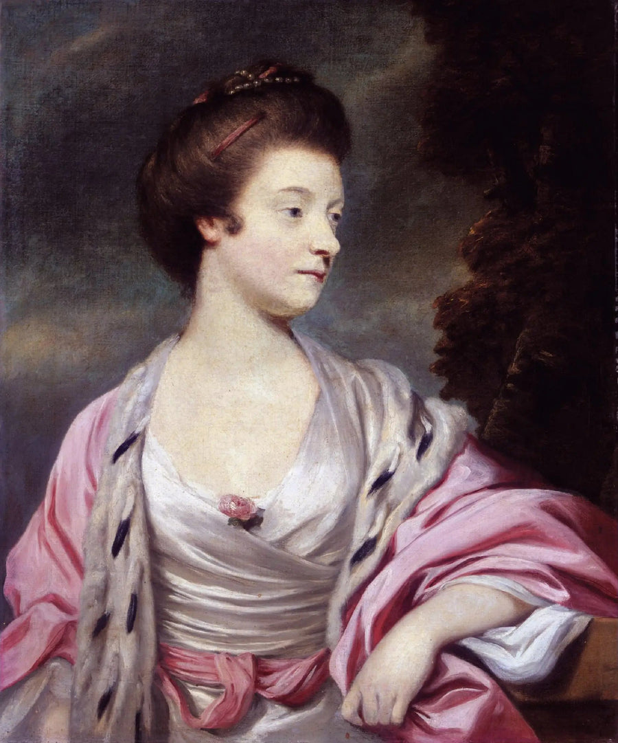 Porträtt av Elizabeth, Lady Amherst (1740-1830) (född Elizabeth Cary) - Joshua Reynolds