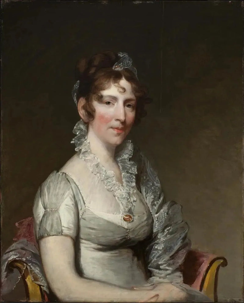 Porträtt av Elizabeth Tuckerman Salisbury (Mme Stephen Salisbury I) - Gilbert Stuart