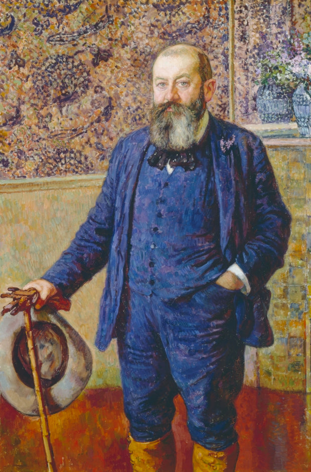 Porträtt av Émile Mayrisch - Théo van Rysselberghe