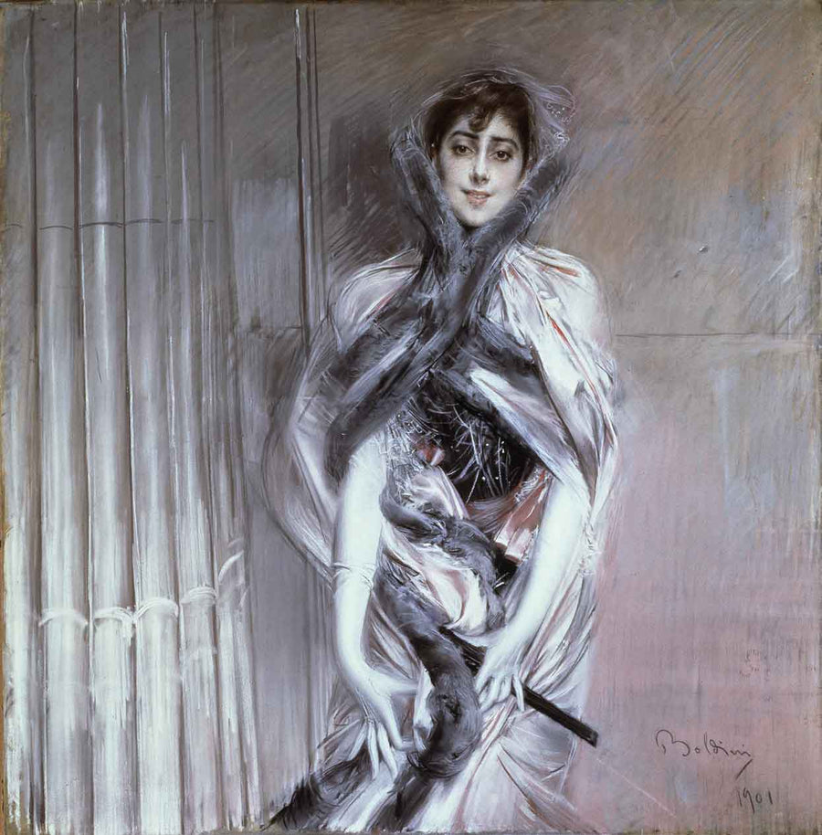 Porträtt av Emiliana Concha de Ossa - Giovanni Boldini