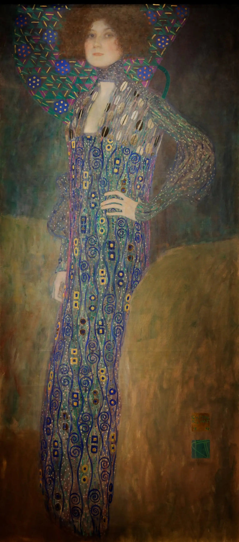 Porträtt av Emilie Flöge - Gustav Klimt