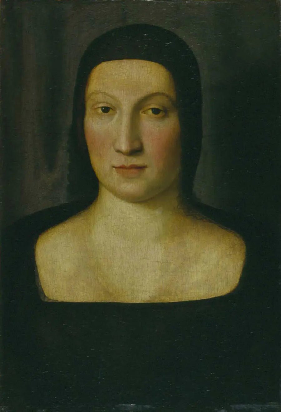 Porträtt av Émilie Pia de Montefeltro - Raphael Sanzio
