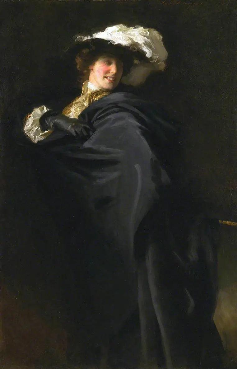 Porträtt av Ena Wertheimer: Med Uppblåsta Segel - John Singer Sargent