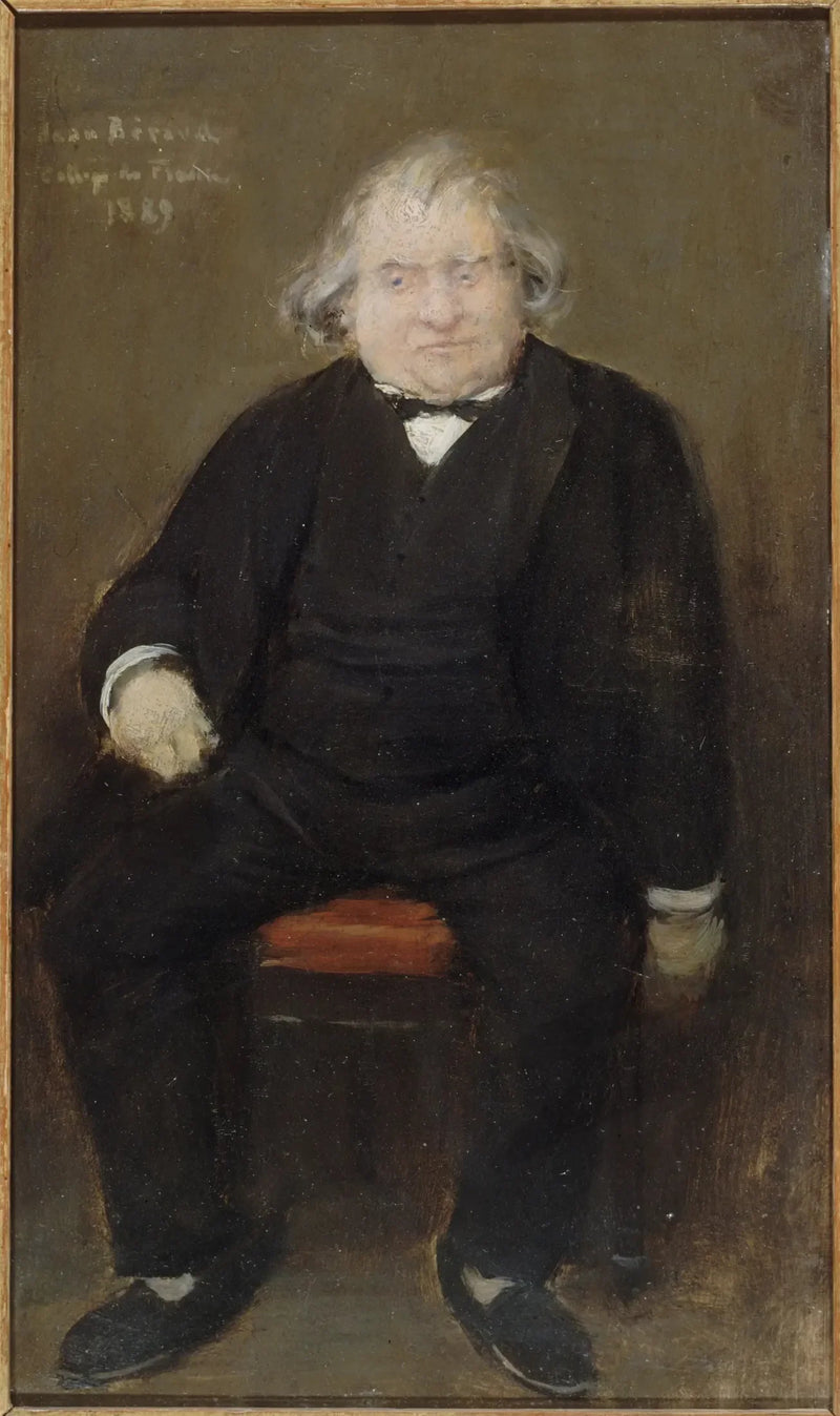 Porträtt av Ernest Renan (1823-1892), filosof - Jean Béraud
