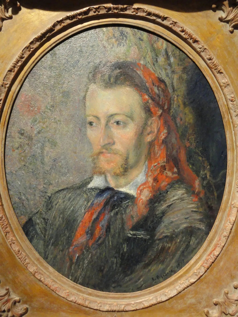 Porträtt av Eugène Murer - Camille Pissarro