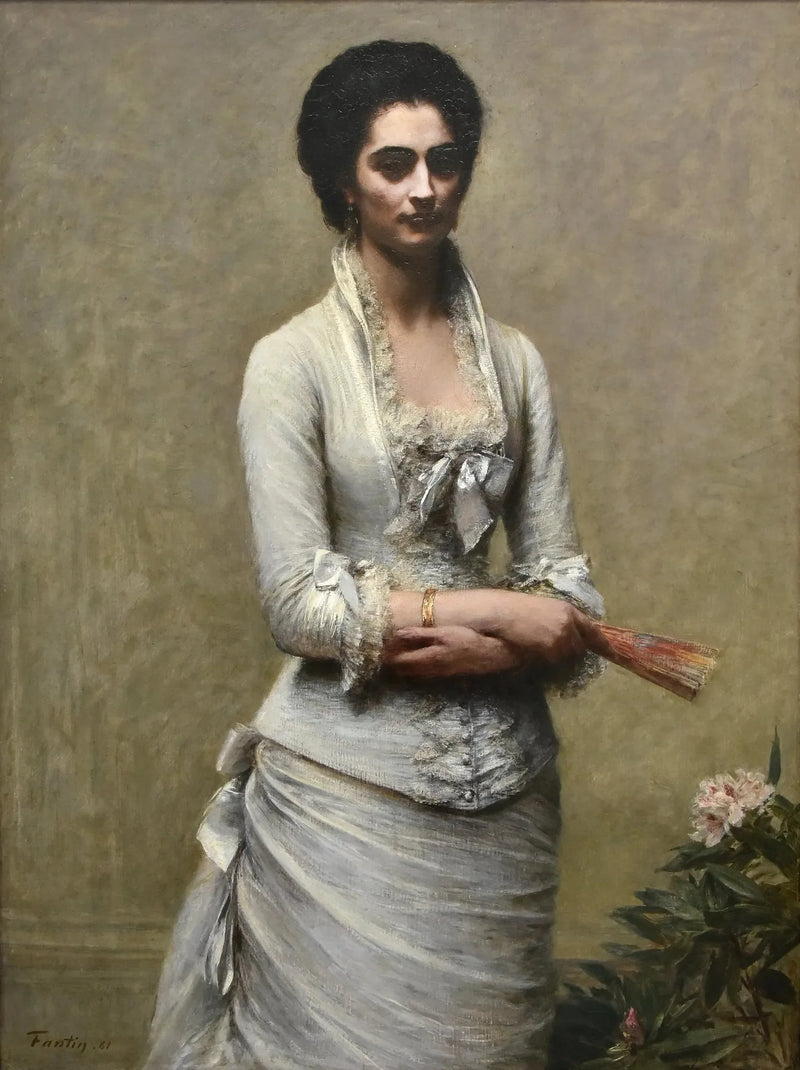 Porträtt av Eva Callimachi-Catargi - Henri Fantin-Latour