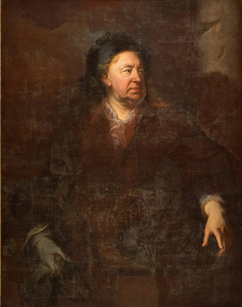 Porträtt av Everhard Jabach - Hyacinthe Rigaud