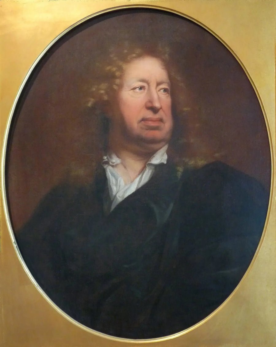Porträtt av Everhard Jabach (Mulhouse) - Hyacinthe Rigaud
