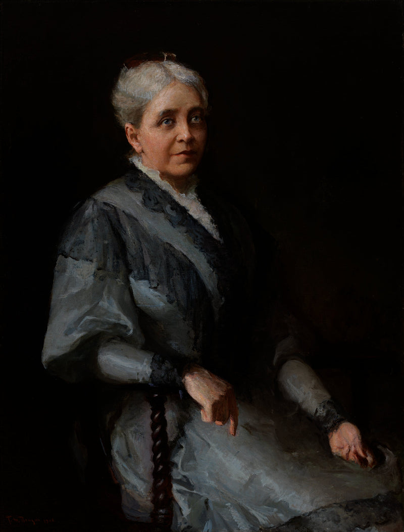 Porträtt av Helen Adelia Rowe Metcalf - Frank Weston Benson
