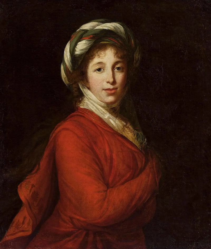 Porträtt av Helena Radziwiłł född Przeździecka. - Élisabeth Vigée Le Brun