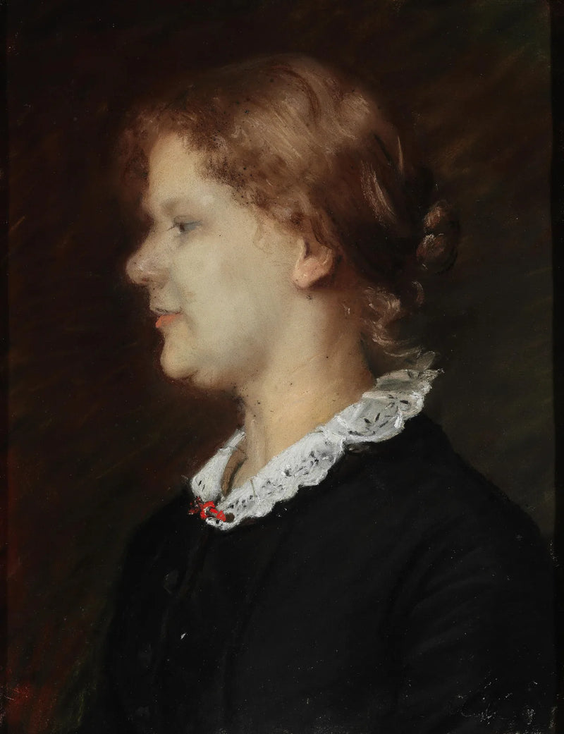 Helene Christensen-porträtt - Anna Ancher