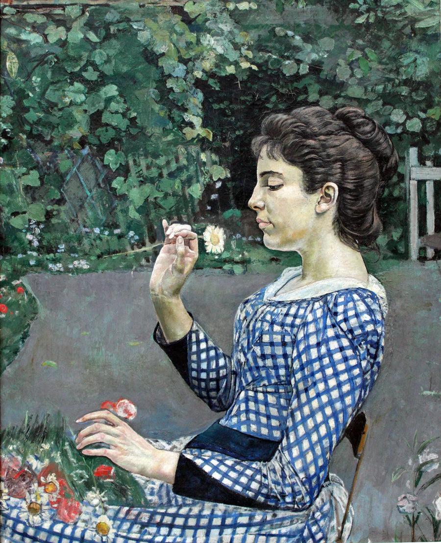 Porträtt av Hélène Weiglé - Ferdinand Hodler