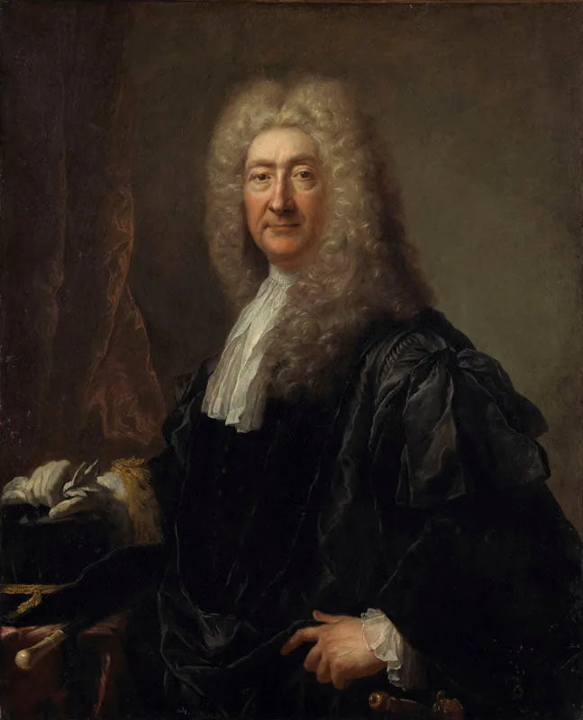 Porträtt av Henri Bachelier, herrgårdsägare i Montcel - Jean-Baptiste Jouvenet