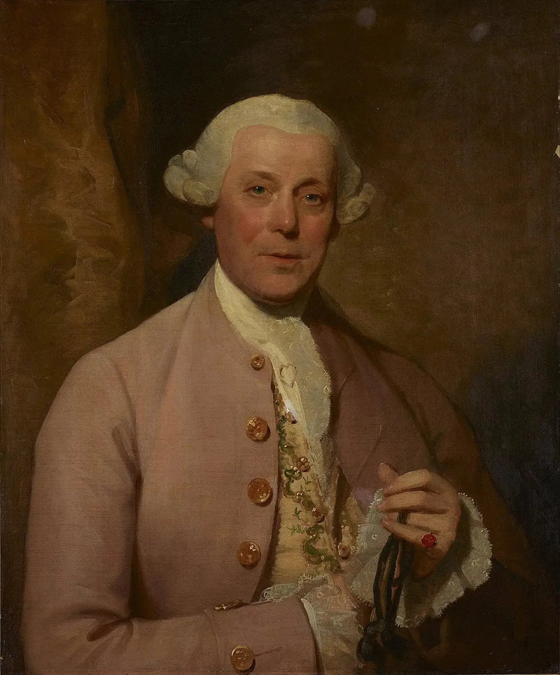 Porträtt av Henri Lambert (1738-1813) - Gilbert Stuart
