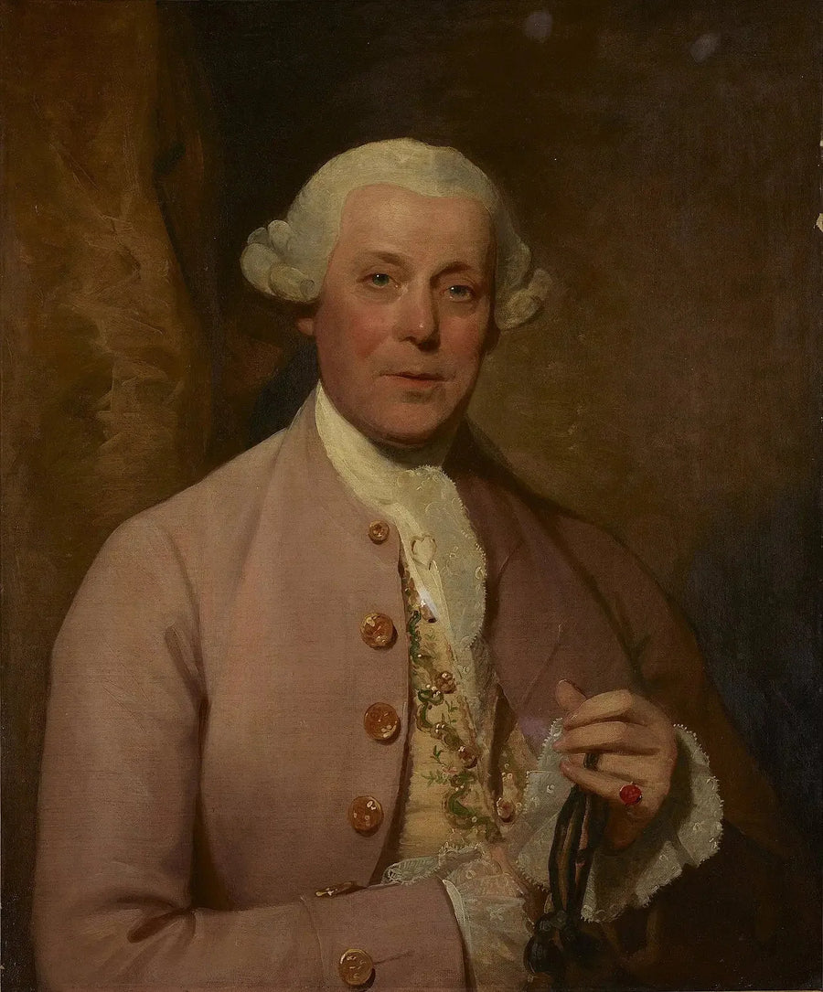 Porträtt av Henri Lambert (1738-1813) - Gilbert Stuart