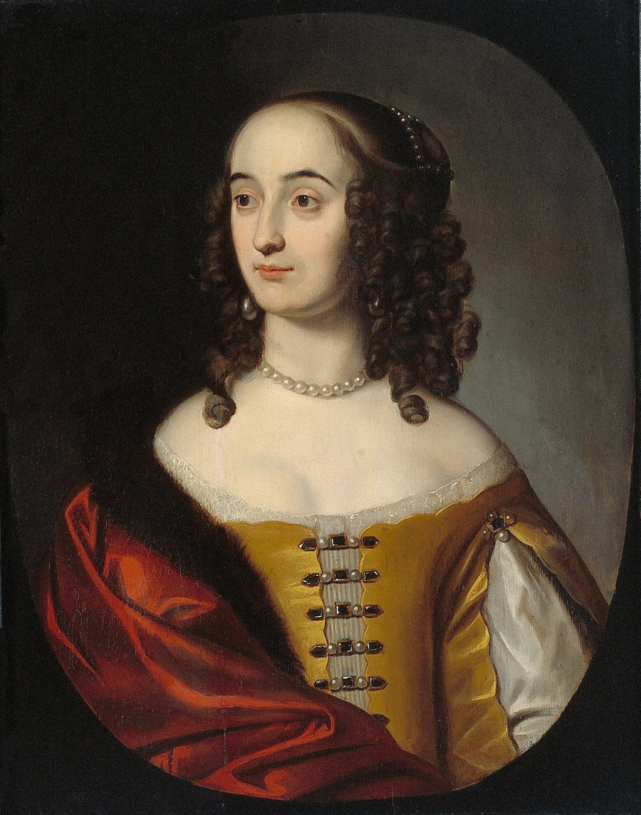 Porträtt av Henriette Marie van de Palts (1626-1651) - Gerrit van Honthorst