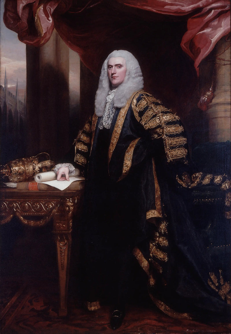 Porträtt av Henry Addington, 1:e viscount Sidmouth - John Singleton Copley