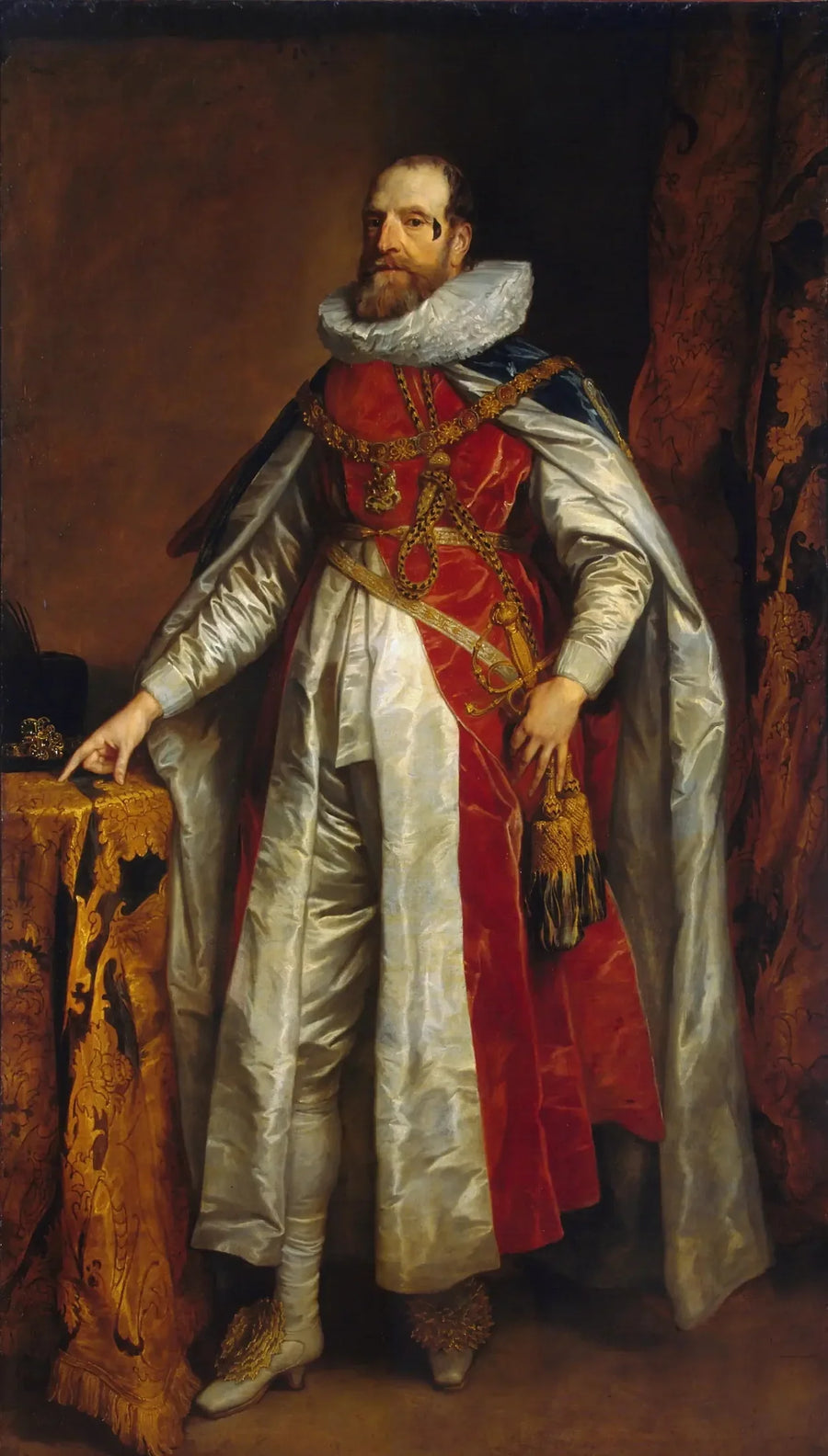 Porträtt av Henry Danvers, earl av Danby - Antoine van Dyck