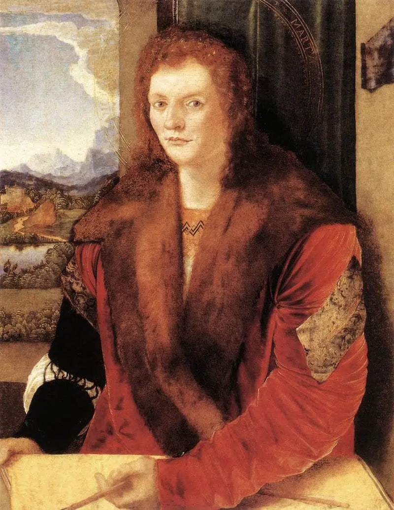 Porträtt av en man - Albrecht Dürer