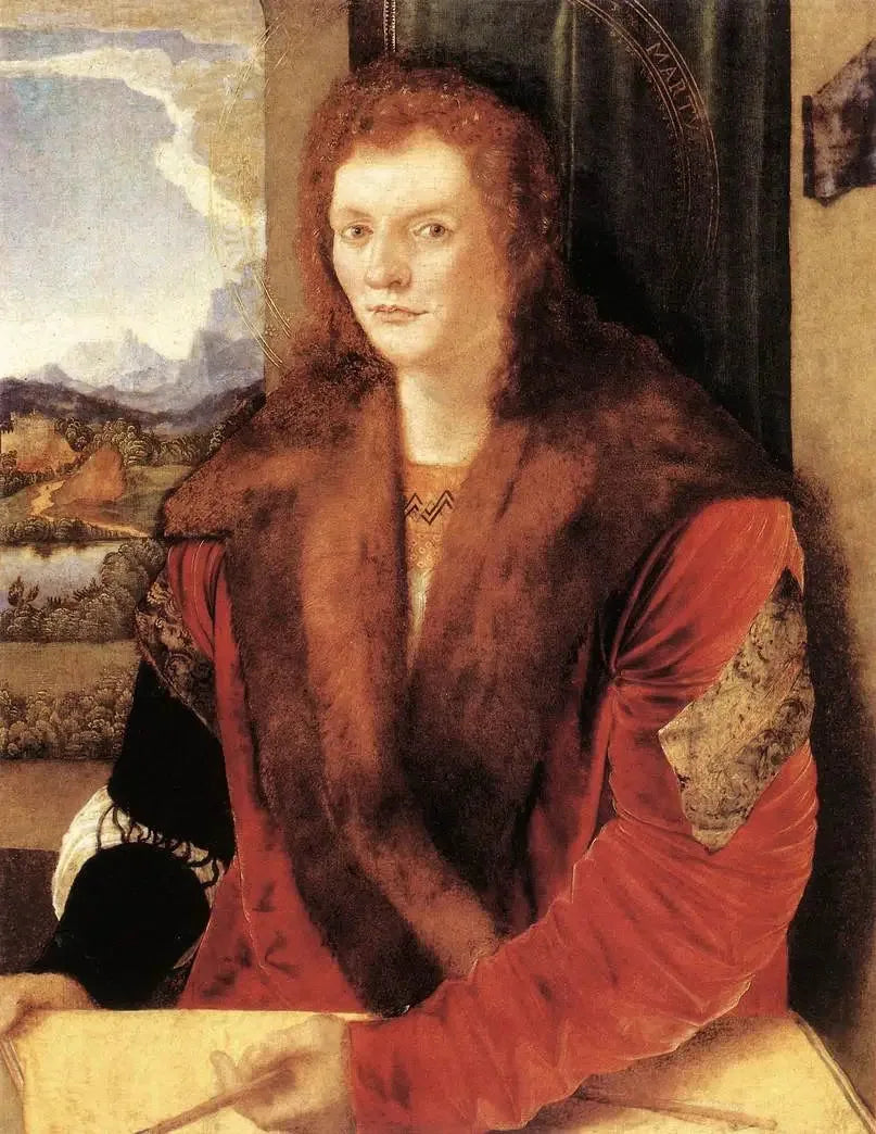 Porträtt av en man - Albrecht Dürer