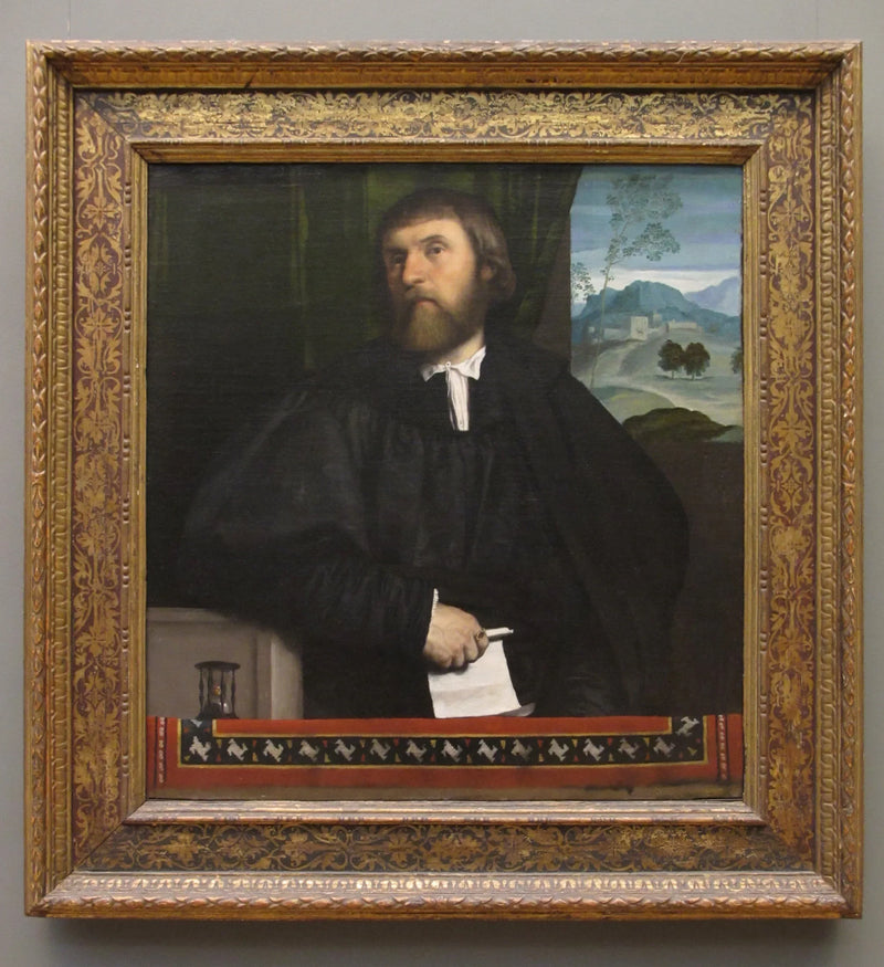 Porträtt av man - Alessandro Bonvicino