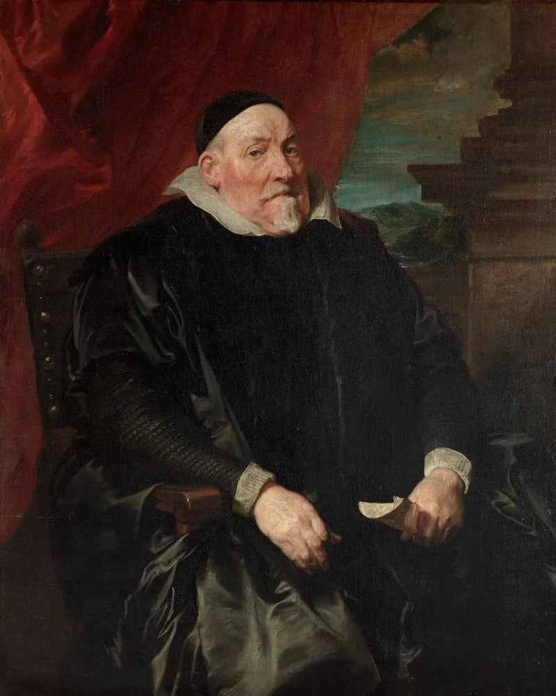 Porträtt av man - Antoine van Dyck