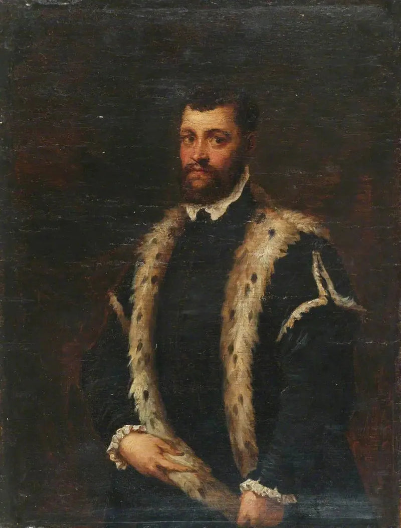 Porträtt av en man (efter Titian) - David Teniers den yngre