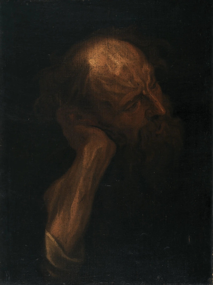 Skäggig mans porträtt - Antoine van Dyck