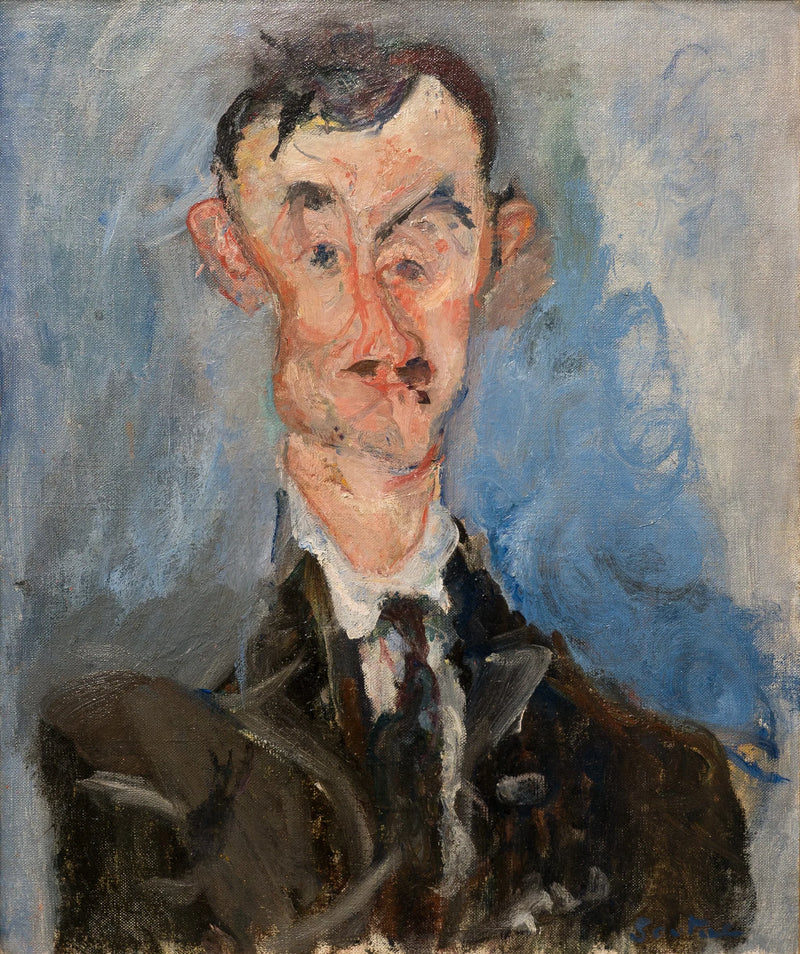 Porträtt av man - Chaim Soutine