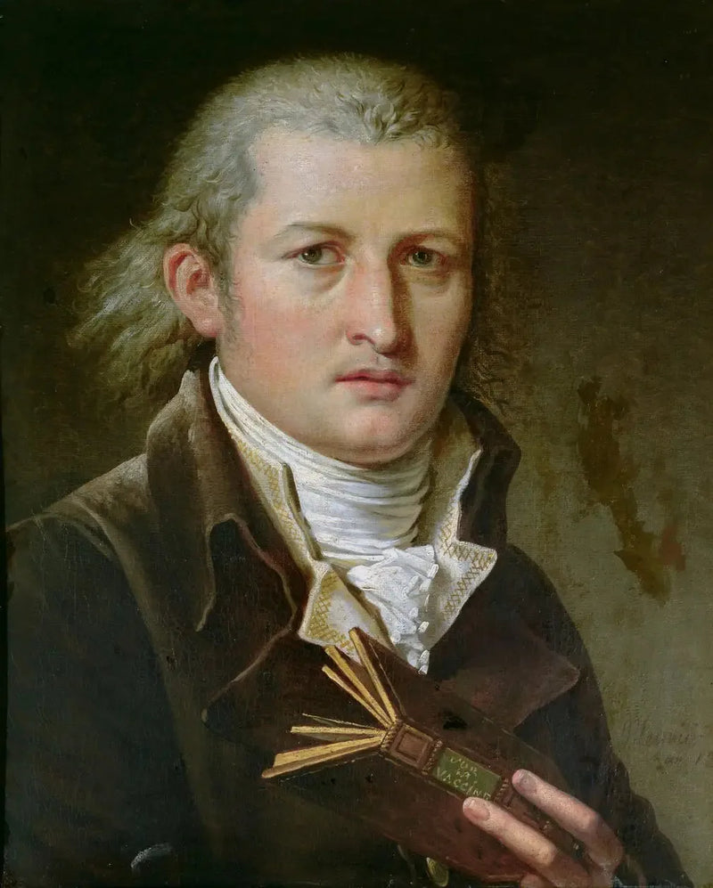 Porträtt av en man - Charles Meynier