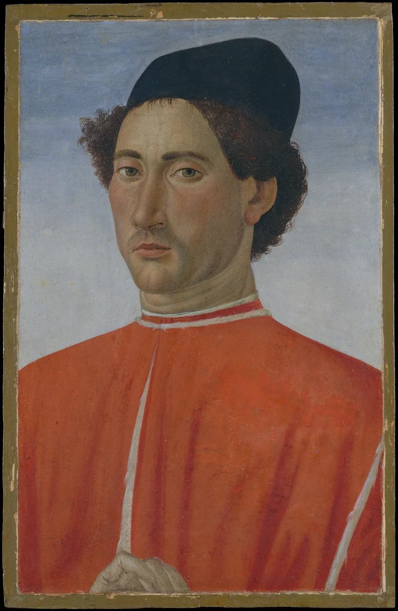 Porträtt av man - Cosimo Rosselli