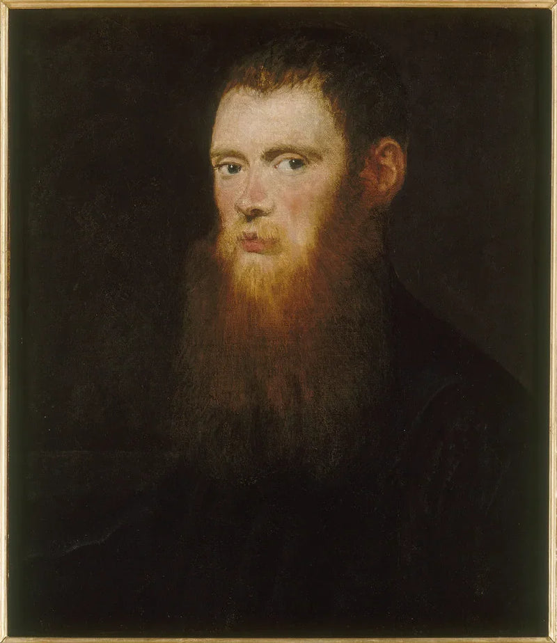 Porträtt av man, kallad Soranzo - Jacopo Tintoretto