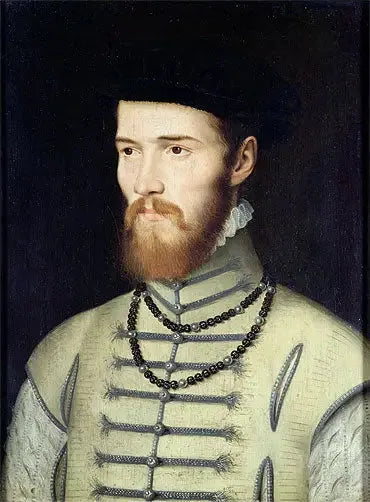 Porträtt av en man, kallad Don Juan d'Autriche - François Clouet