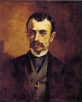 Porträtt av man - Édouard Manet