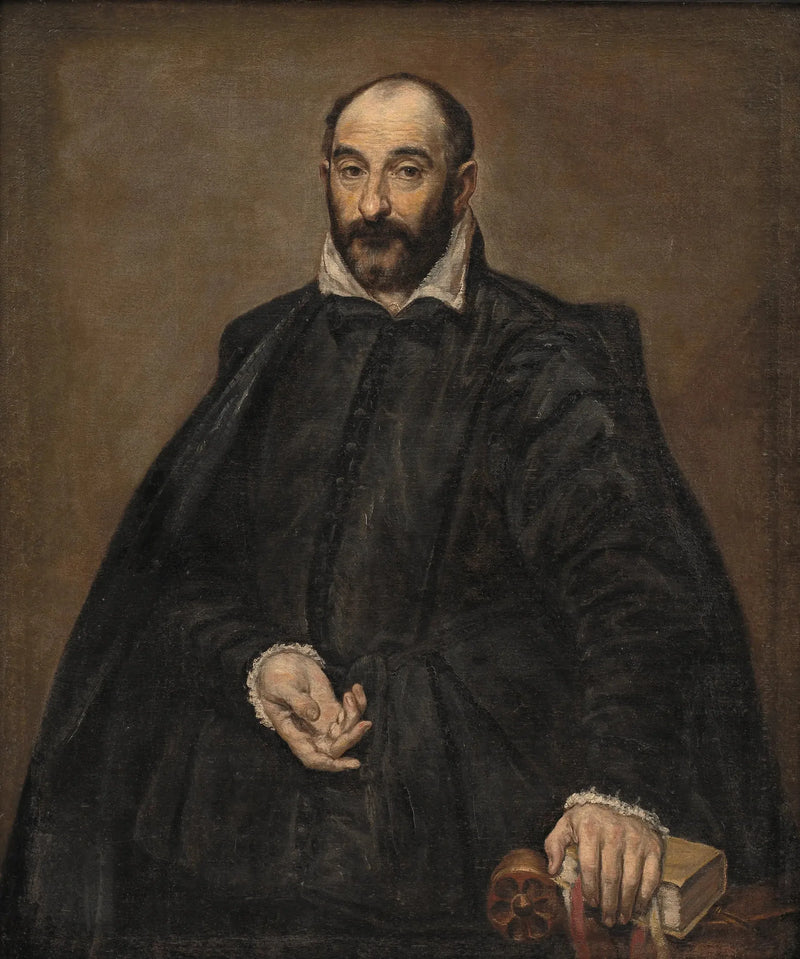 Porträtt av man - El Greco