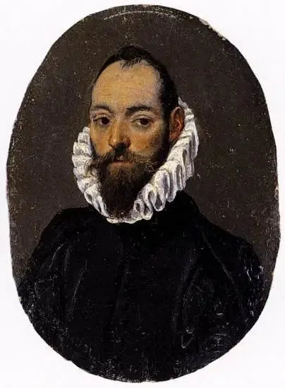 Porträtt av man - El Greco