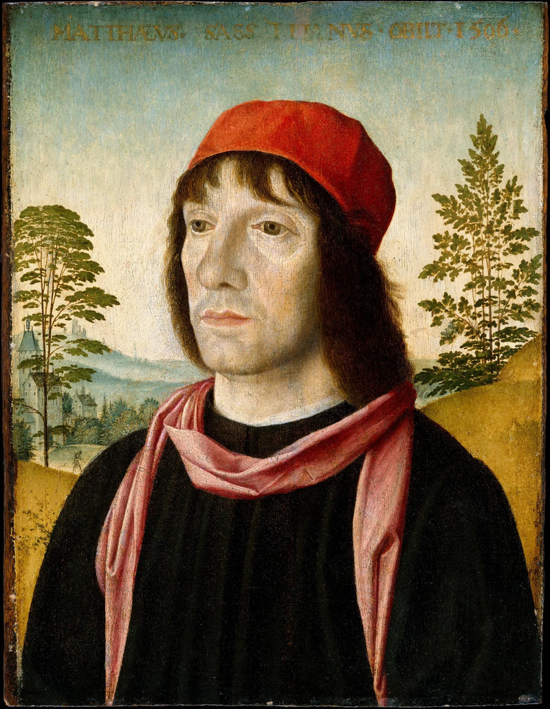 Porträtt av man - Fra Bartolomeo
