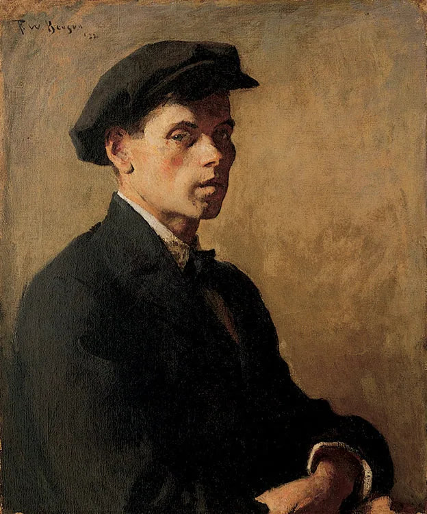 Porträtt av man - Frank Weston Benson