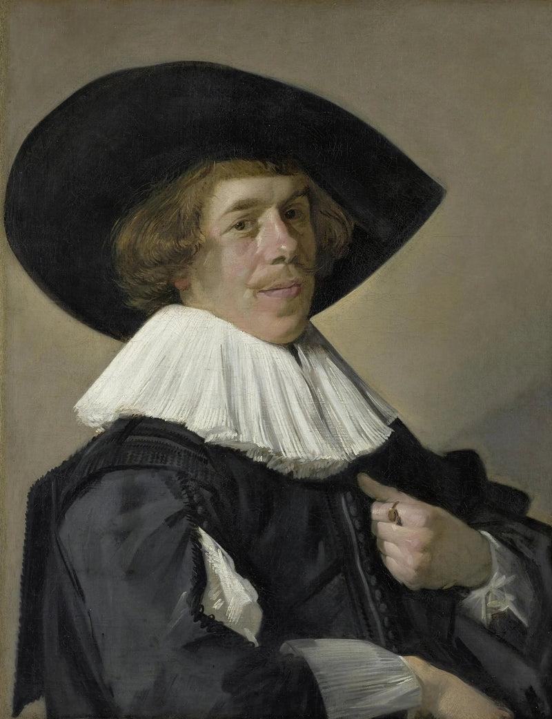 Porträtt av en man - Frans Hals