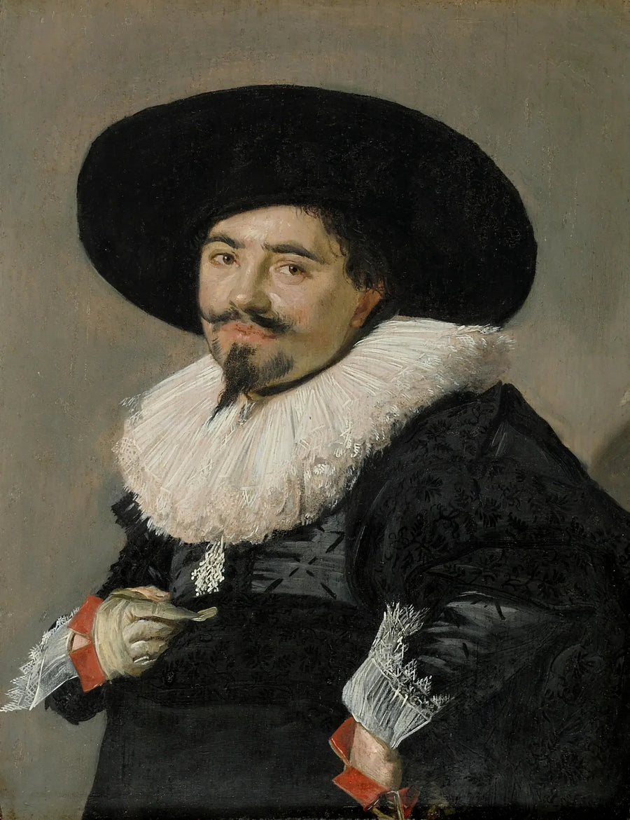 Porträtt av en man - Frans Hals
