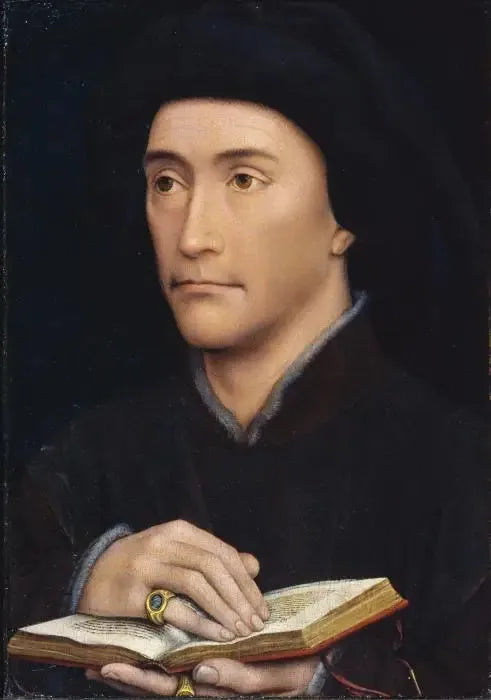 Porträtt av man (Guillaume Fillastre?) - Rogier van der Weyden
