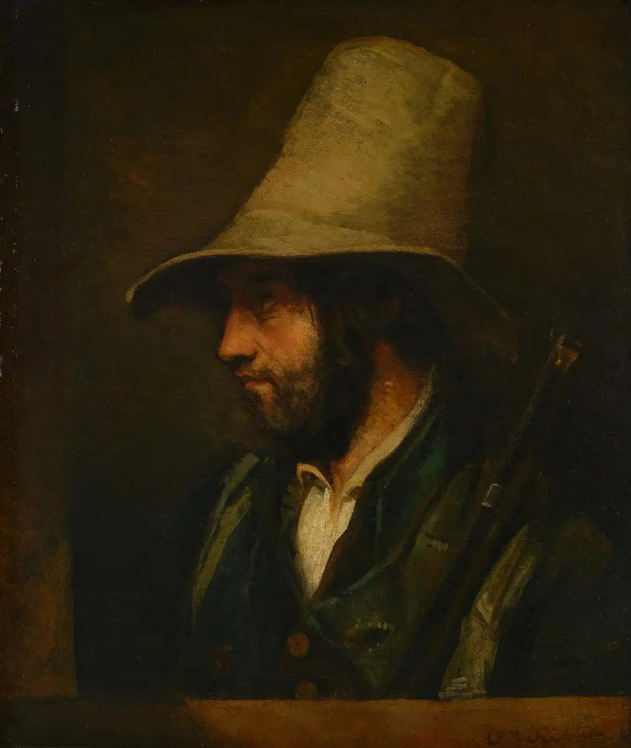 Porträtt av man - Gustave Courbet