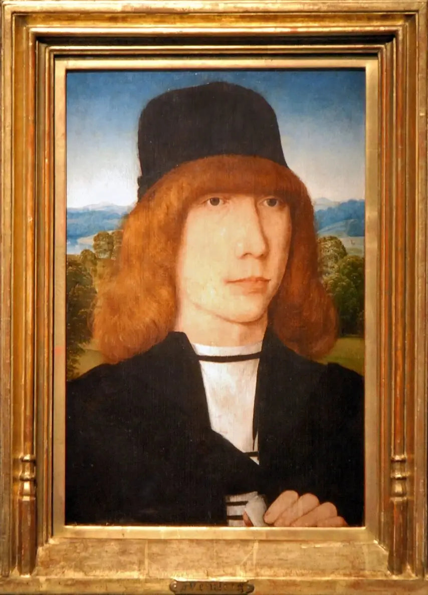 Porträtt av man - Hans Memling