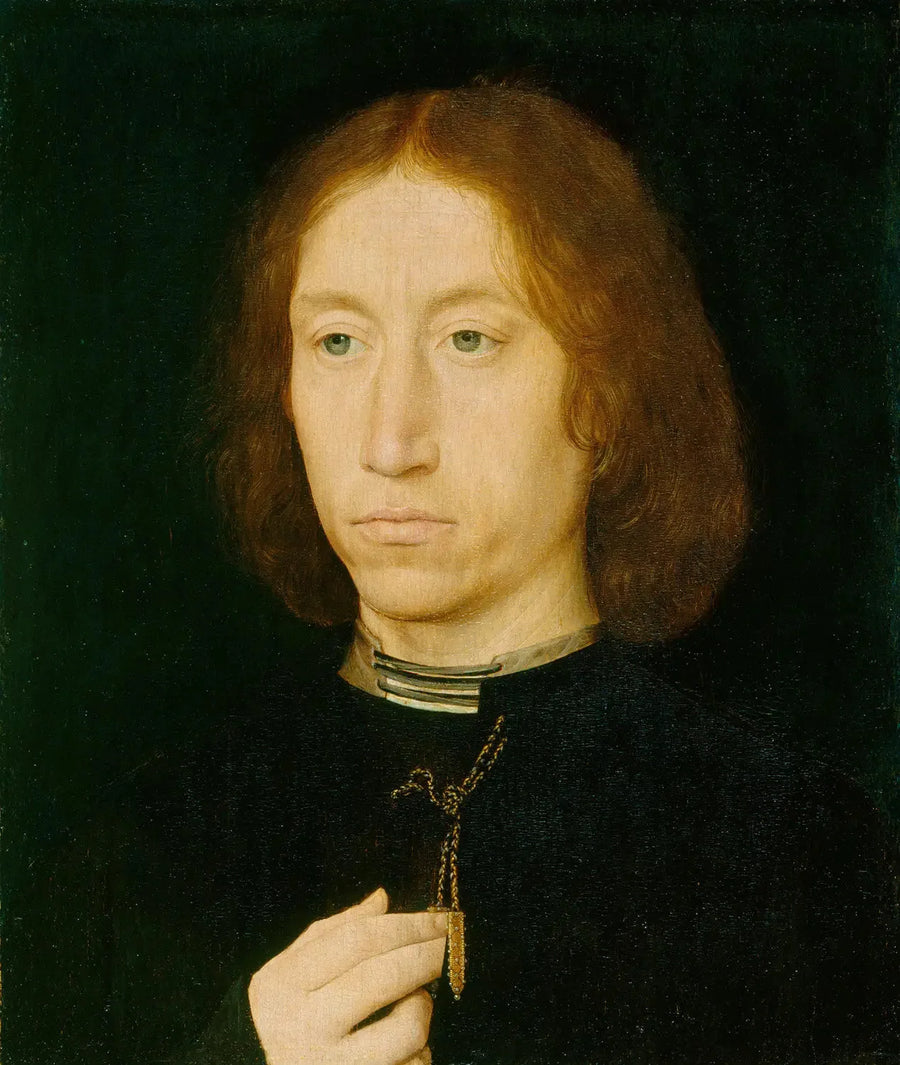 Porträtt av man - Hans Memling