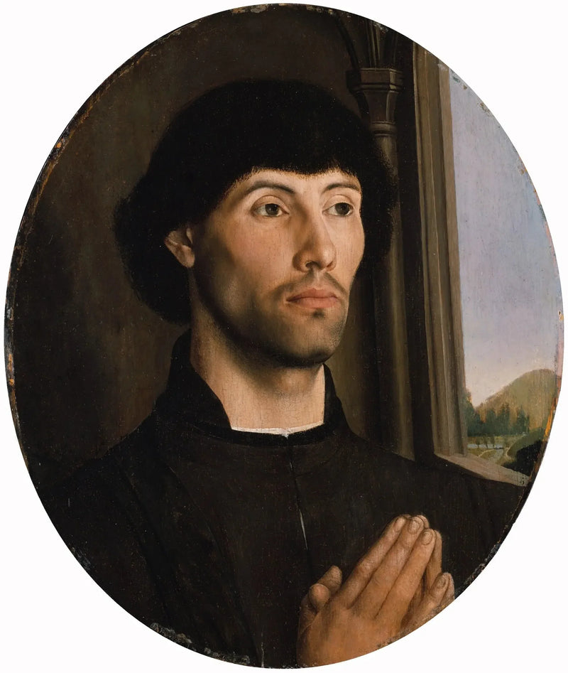 Porträtt av man - Hugo van der Goes