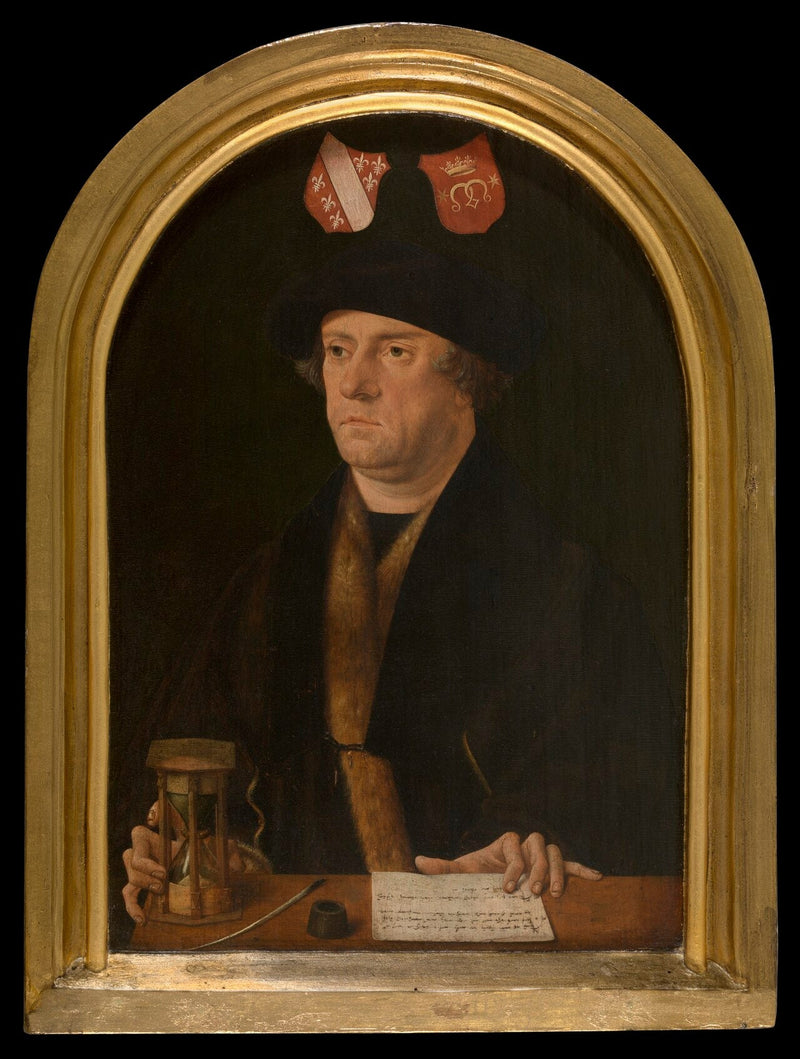Porträtt av man - Jacob Cornelisz van Oostsanen
