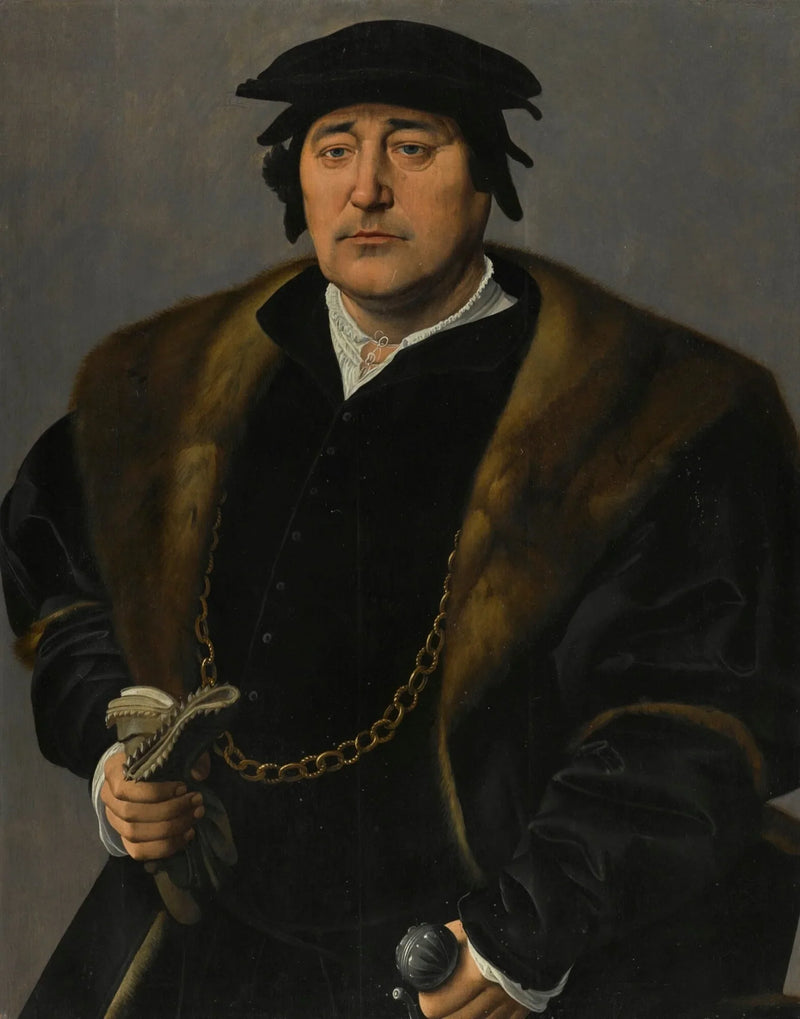Porträtt av man - Joos van Cleve