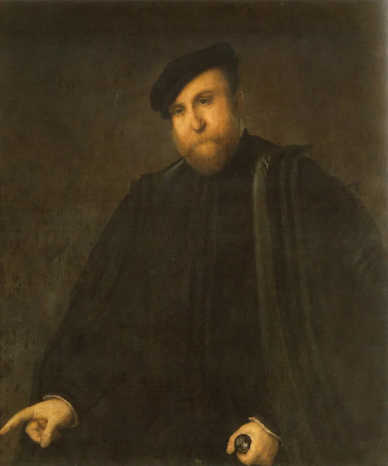 Porträtt av man - Lorenzo Lotto