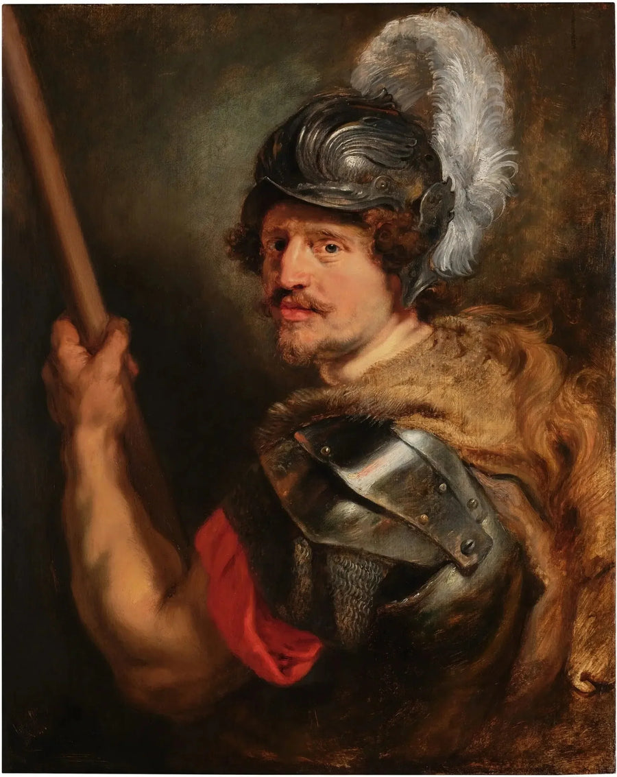 Porträtt av man - Peter Paul Rubens